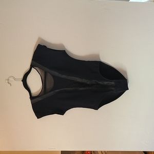 American Apparel black leotard size M